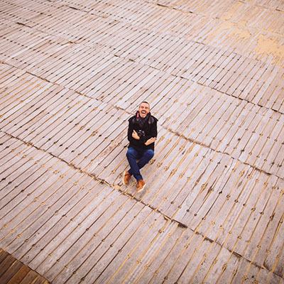 portrait Aurélien Rossato Photographe à Bordeaux 