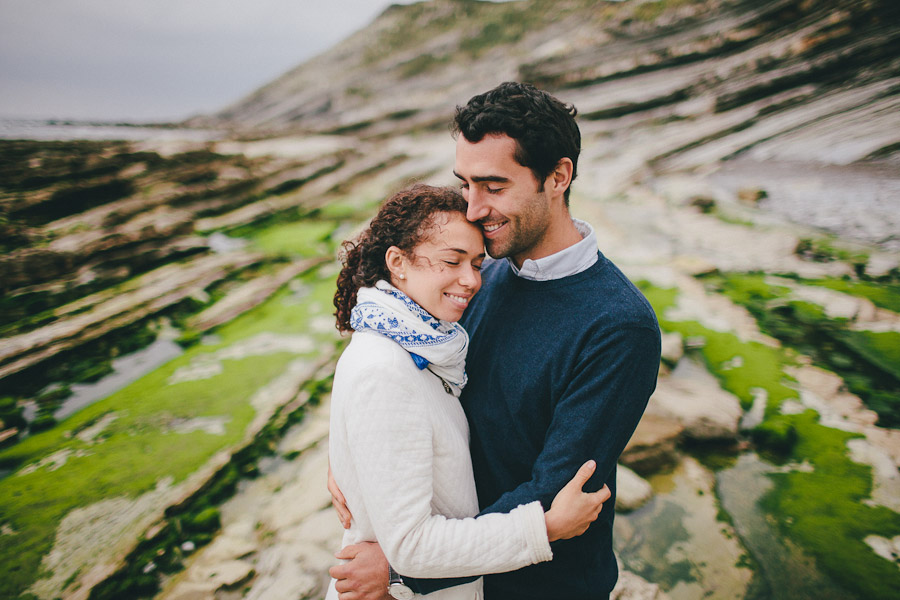 seance couple engagement pays basque sokoa côté océan
