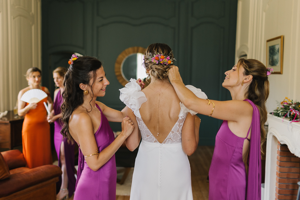 la robe de la mariée magique abbaye de la Grâce-Dieu 