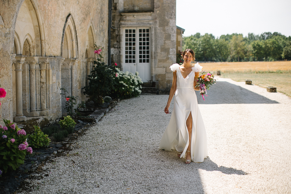 mariée et sa robe 
