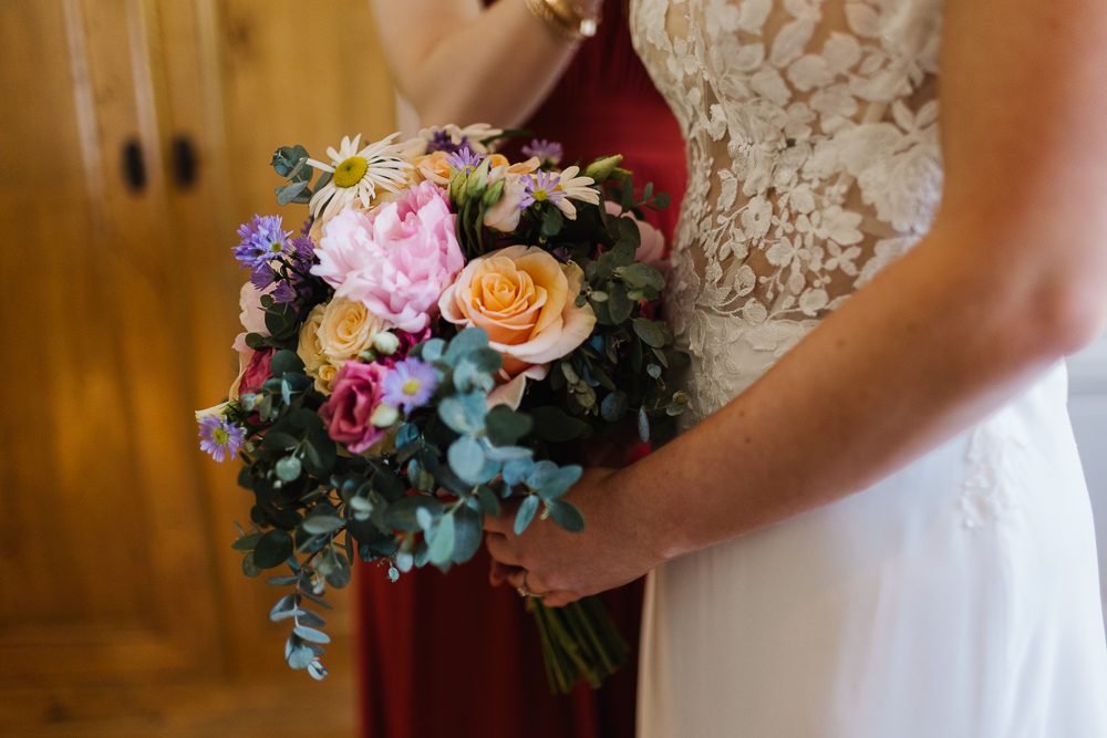 bouquet de la mariée champêtre