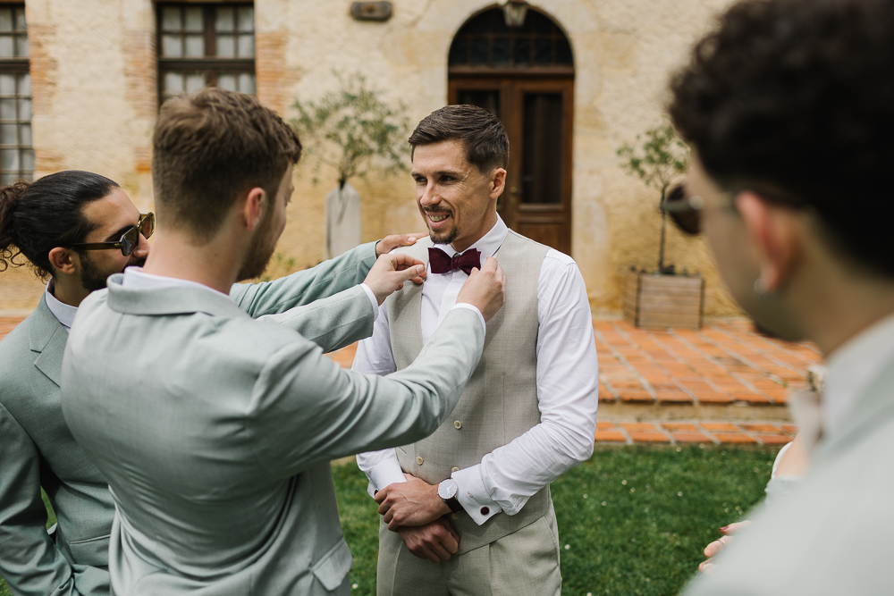 préparatifs du marié au domaine du possible
