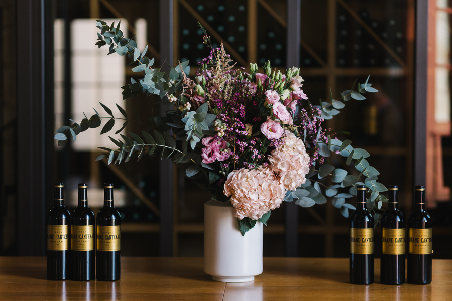 Brane-Cantenac et décoration florale pour les 100 ans du Château